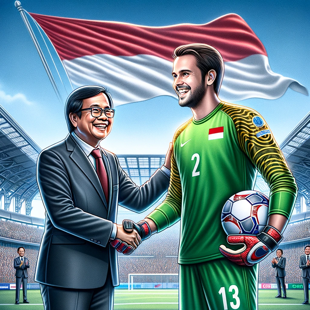 Erick Thohir> Maarten Paes Sah Bermain buat Timnas Indonesia